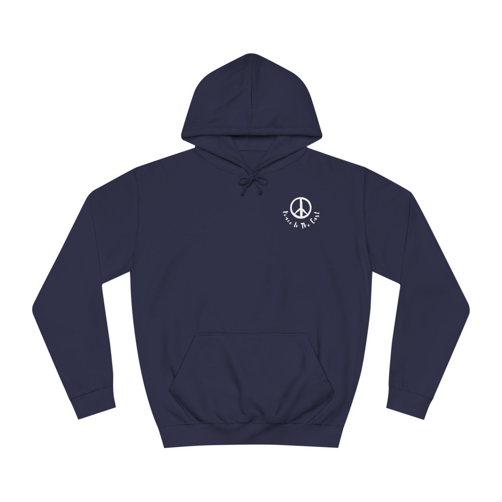 Peace In The East Unisex College Hoodie