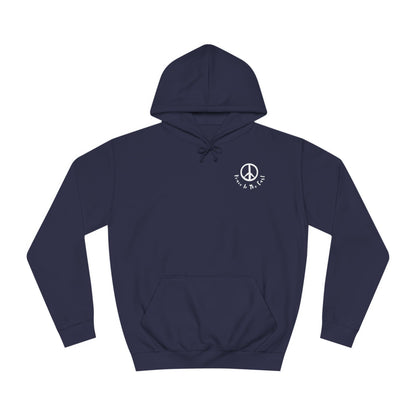 Peace In The East Unisex College Hoodie